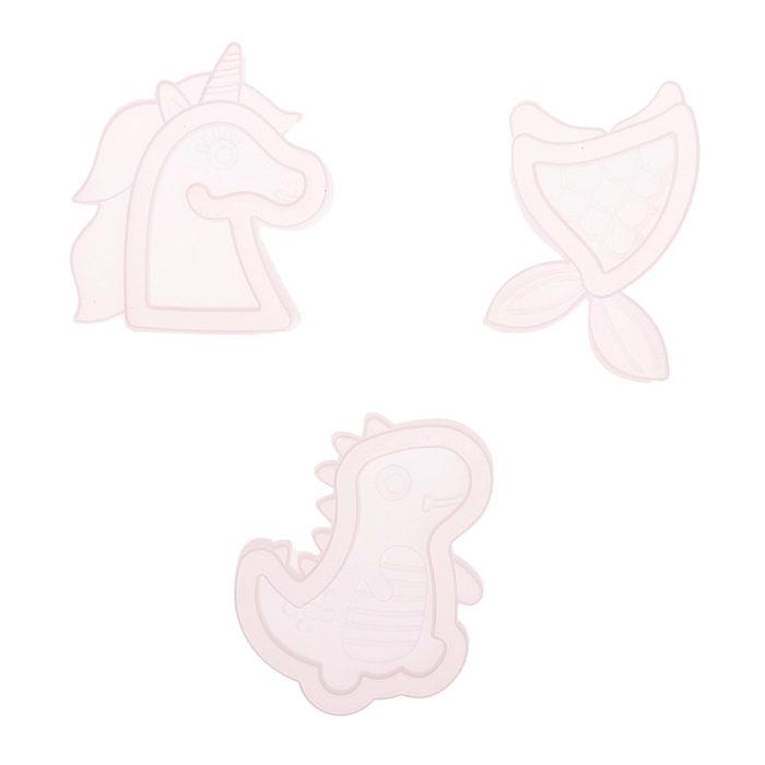 Набор для опытов &laquo;Эпоксидная смола&raquo;, брелоки с наполнением, 3 молда