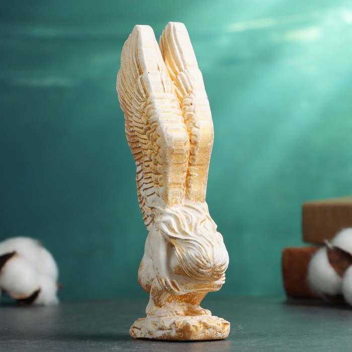 Фигура Фигура "Девушка Ангел" 15х8х6см, позолота