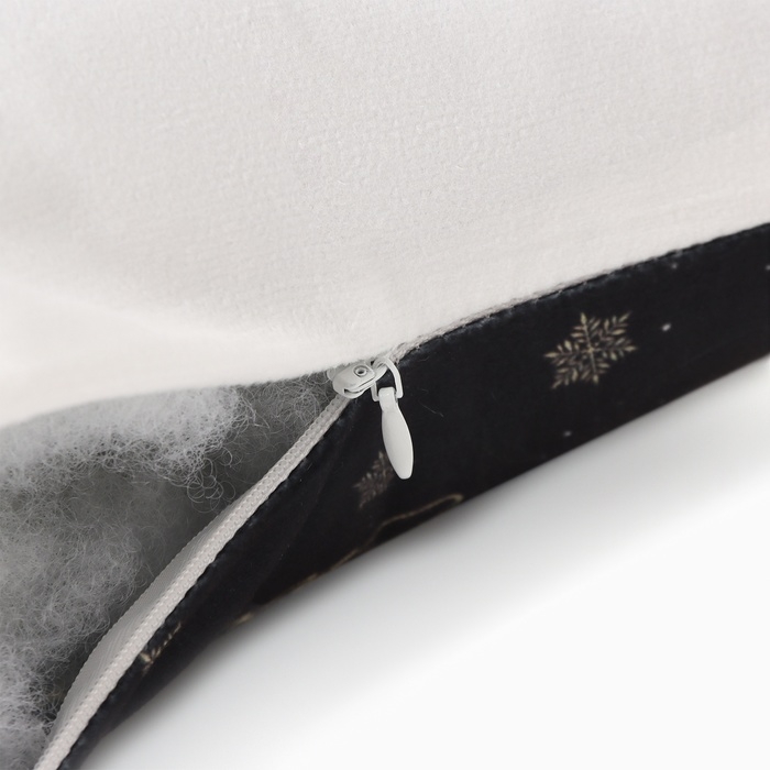 Подушка новогодняя Этель &laquo;Новогодний шар&raquo;, 40*40 см, 100% п/э, велюр