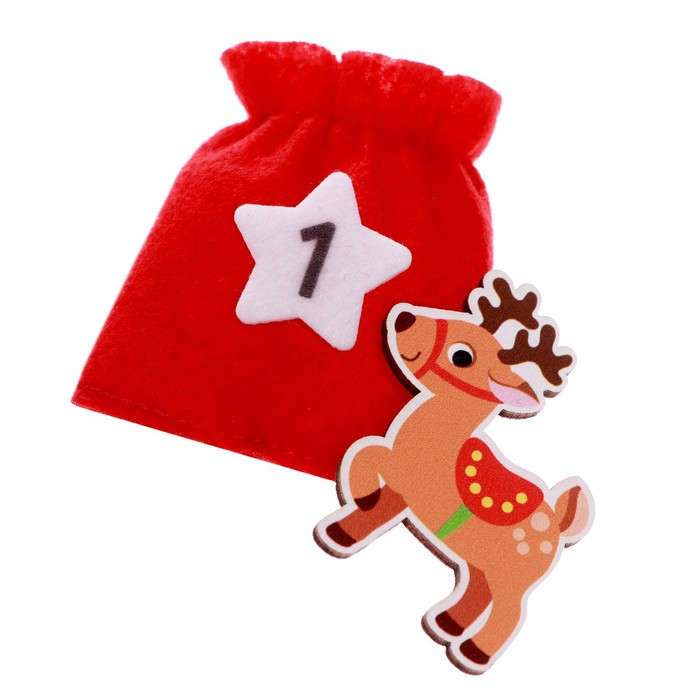 Дидактический коврик &laquo;Адвент-календарь. Наша ёлочка&raquo;