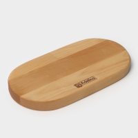 Поднос для подачи, 21×11×2 см, два отделения, берёза Поднос для подачи, 21×11×2 см, два отделения, берёза