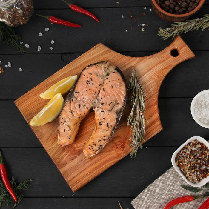 Доска разделочная с ручкой Mаgistrо, 29&times;18&times;1,2 см, дуб