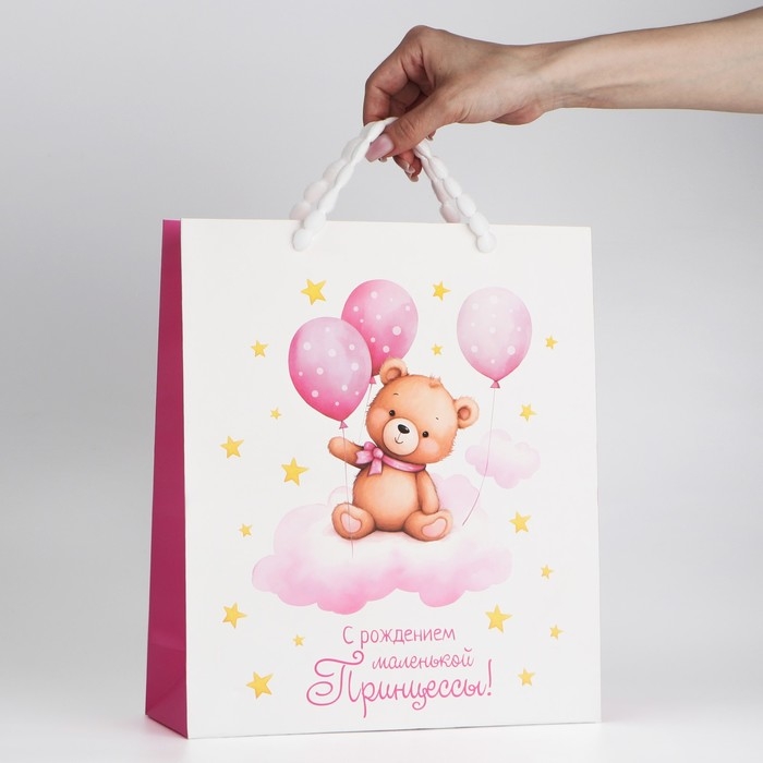 Пакет ламинированный вертикальный &laquo;Принцессе&raquo;, M 26 х 30 х 9 см