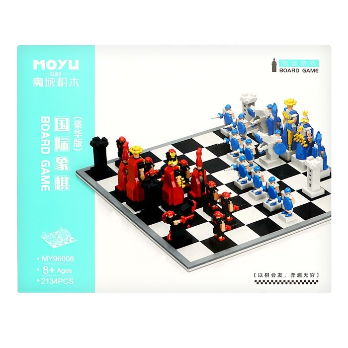 Конструктор Шахматы «Ход короля», 2134 детали Конструктор Шахматы «Ход короля», 2134 детали