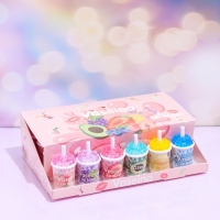 Бальзам для губ "Коктейль" 7 грамм, МИКС цветов и вкусов Бальзам для губ "Коктейль" 7 грамм, МИКС цветов и вкусов