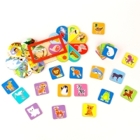 Развивающая игра для детей &laquo;Кто где живёт и кто что ест&raquo; по методике Луллия