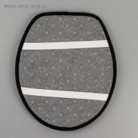 Набор ковриков для ванной и туалета Доляна «Плитка», 3 шт: 50×80, 50×40, 43×38 см Набор ковриков для ванной и туалета Доляна «Плитка», 3 шт: 50×80, 50×40, 43×38 см