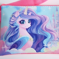 Подарочный набор для девочки «Волшебный единорог», сумка, наклейка, анкета, браслет Подарочный набор для девочки «Волшебный единорог», сумка, наклейка, анкета, браслет