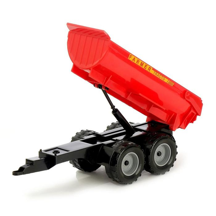 Трактор инерционный &laquo;Фермер&raquo;, с прицепом, масштаб 1:32, МИКС