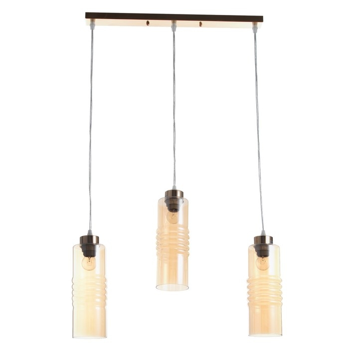 Светильник ЭкономСвет Brigitte 3х40Вт Е27 золото 56,5х10х80(30)см Светильник ЭкономСвет Brigitte 3х40Вт Е27 золото 56,5х10х80(30)см