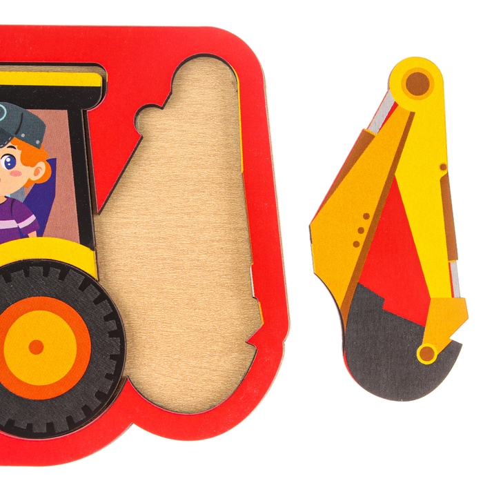 Головоломка пазл &laquo;Трактор&raquo; для самых маленьких