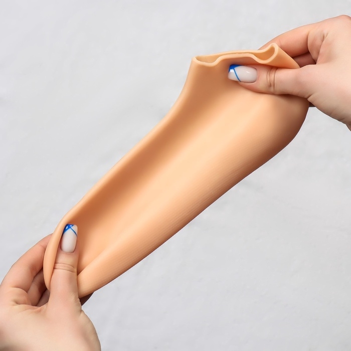 Носочки для педикюра, силиконовые, 20,7 × 10 см, размер универсальный Носочки для педикюра, силиконовые, 20,7 × 10 см, размер универсальный