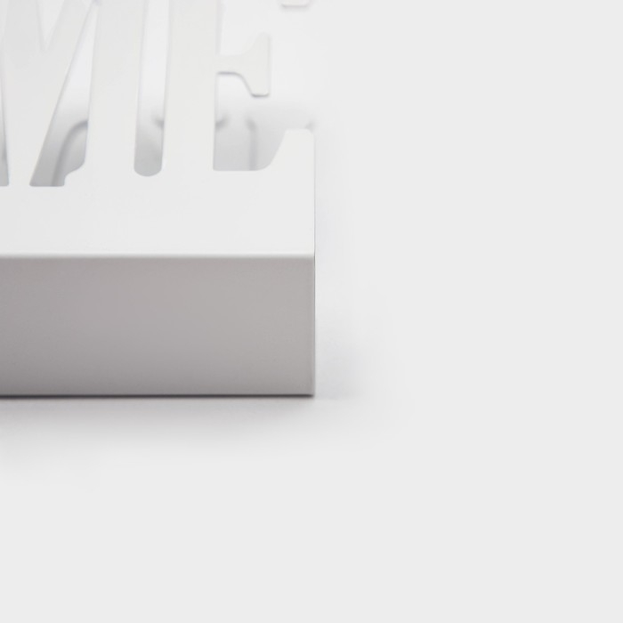 Салфетница Доляна Home,15×4×10 см, цвет белый Салфетница Доляна Home,15×4×10 см, цвет белый