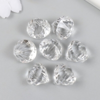 Бусины для творчества пластик "Кристалл бриллиант" набор 20 гр 1,8х1,8х1,9 см Бусины для творчества пластик "Кристалл бриллиант" набор 20 гр 1,8х1,8х1,9 см