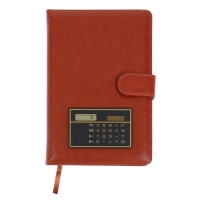 Ежедневник недатированный А5, 140 листов в клетку, с калькулятором, обложка пвх, МИКС Ежедневник недатированный А5, 140 листов в клетку, с калькулятором, обложка пвх, МИКС