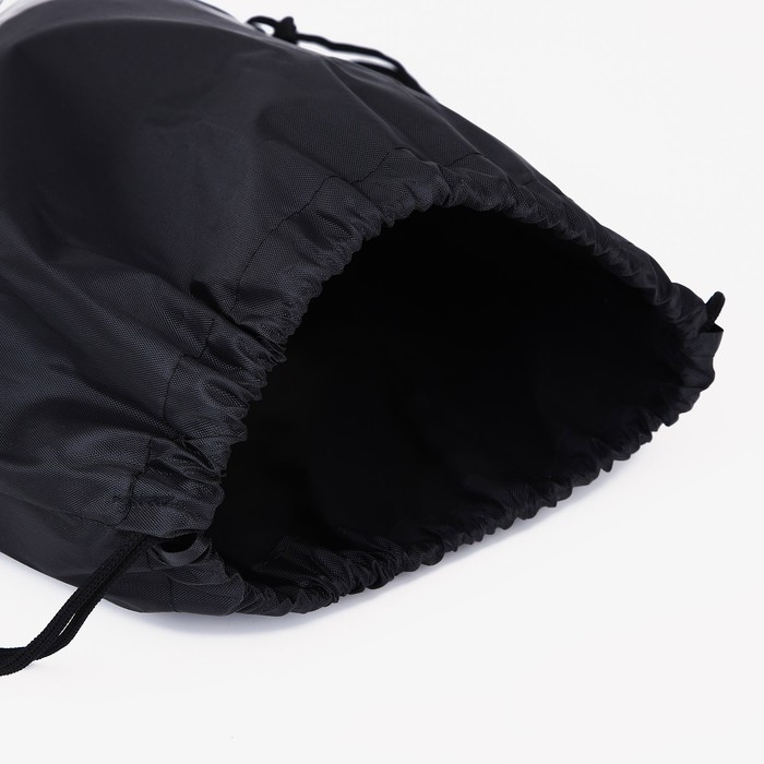 Мешок для обуви на шнурке, &laquo;Аниме&raquo;, цвет чёрный