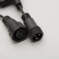 Гирлянда &laquo;Занавес&raquo; 2 &times; 3 м, IP44, УМС, тёмная нить, 760 LED, свечение тёплое белое, мерцание белым, 220 В