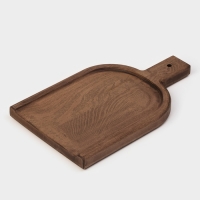 Доска разделочная для подачи Wild Kitchen, 32&times;19&times;2.5 см, граб темный