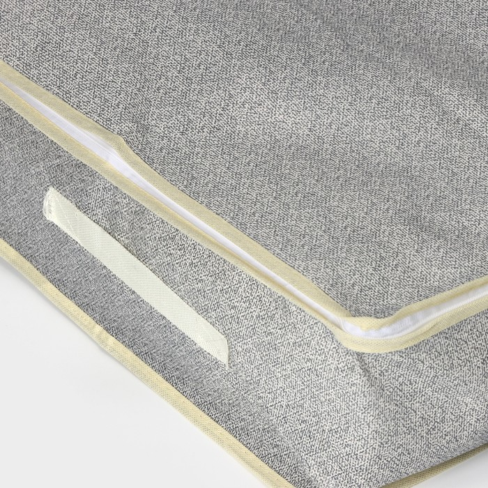 Кофр для хранения вещей &laquo;Европа&raquo;, 80&times;45&times;15 см, цвет серый