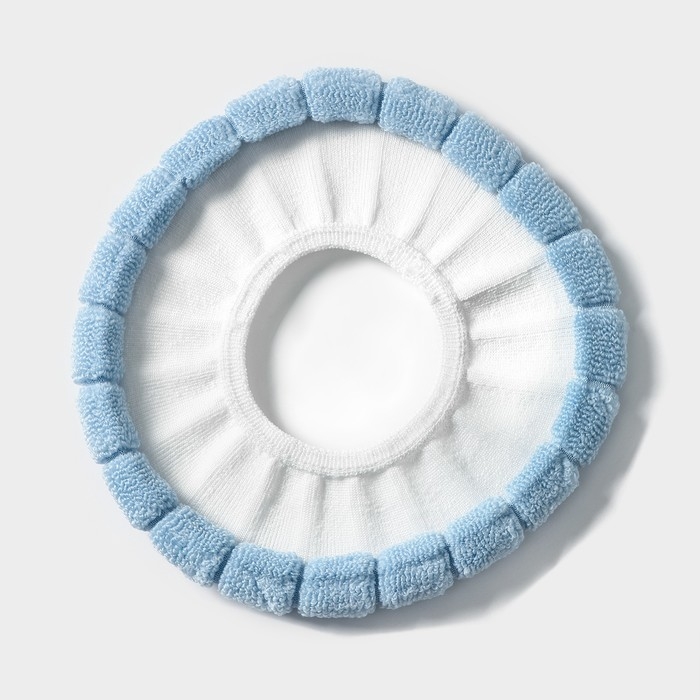 Чехол на сиденье для унитаза на резинке &laquo;Полоски&raquo;, 31,5&times;31,5 см, 75 г, цвет МИКС