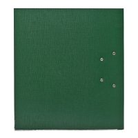 Папка-регистратор А4, 75 мм, Calligrata, ПВХ, тиснение "лен", металлическая окантовка, карман на корешок, собранная, зеленая, микс Папка-регистратор А4, 75 мм, Calligrata, ПВХ, тиснение "лен", металлическая окантовка, карман на корешок, собранная, зеленая, микс