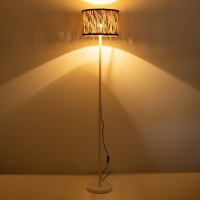 Торшер без абажура "Лайнер" Е27 40Вт белый 22х22х155см Торшер без абажура "Лайнер" Е27 40Вт белый 22х22х155см