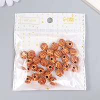 Бусины для творчества пластик "Этно. Дольки" набор 20 гр 1,1х1,1х1 см Бусины для творчества пластик "Этно. Дольки" набор 20 гр 1,1х1,1х1 см