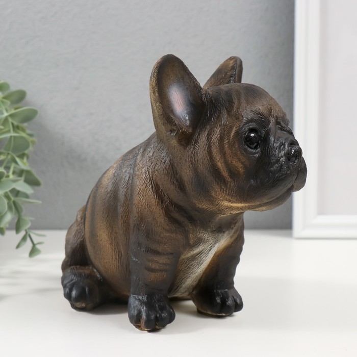 Фигурка "Щенок Французского бульдога" 16,5 х 11,5 х 18 см.