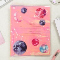 Обложка для тетрадей и школьного дневника «Космос», 34,7 х 21,1 см. Обложка для тетрадей и школьного дневника «Космос», 34,7 х 21,1 см.