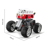 Конструктор инерционный &laquo;Внедорожник&raquo;, 2 варианта сборки, 139 деталей