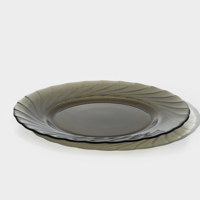 Набор столовый стеклянный Ocean. Eclipse, 19 предметов, цвет коричневый