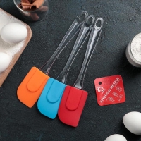 Лопатка Доляна &laquo;Лёд&raquo;, 24,5 см, цвет МИКС