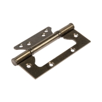 Петля-бабочка ТУНДРА, 120х75х2.0 мм, универсальная, без врезки, цвет бронза, 2 шт. Петля-бабочка ТУНДРА, 120х75х2.0 мм, универсальная, без врезки, цвет бронза, 2 шт.