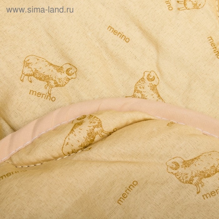 Одеяло АДЕЛЬ &laquo;Стандарт&raquo;, 110х140см, цвет МИКС, шерстипон степ (300г/м)