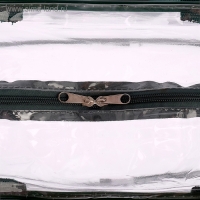 Сумка в роддом, с косметичкой, размер 33х53х24 см, набор 2 шт., цвет прозрачный/зеленый, Mum&Baby Сумка в роддом, с косметичкой, размер 33х53х24 см, набор 2 шт., цвет прозрачный/зеленый, Mum&Baby