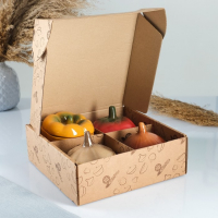 Набор горшков "Веселая семейка" 4х0,25л Набор горшков "Веселая семейка" 4х0,25л