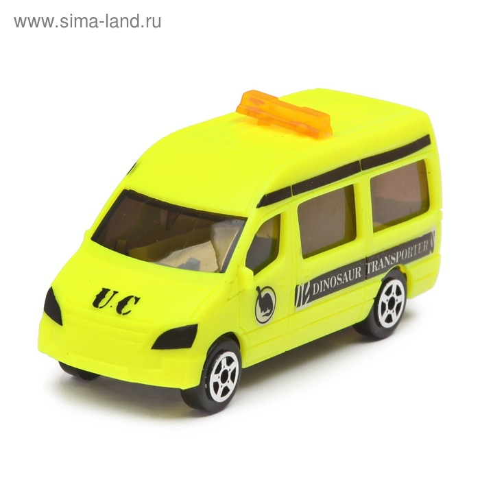 Набор игровой &laquo;Динозавр&raquo;, 4 машины и фигурки