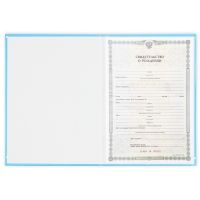 Папка для свидетельства о рождении &laquo;Мои первые документы&raquo;, А4.