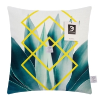 Наволочка декоративная Этель Тропики &laquo;Кактус&raquo; 40х40 см, велюр