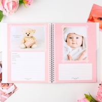 Ежедневник-смешбук &laquo;Зайчики&raquo;, твердая обложка, 20 см х 26 см, 23 листа