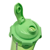 Шейкер спортивный для воды и спортивного питания, 500 мл, с ситом, 21 х 8.5 см, зеленый Шейкер спортивный для воды и спортивного питания, 500 мл, с ситом, 21 х 8.5 см, зеленый