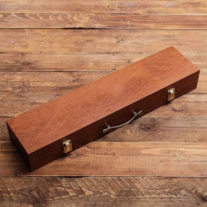 Набор с шампурами Набор с шампурами "Горный дух" кейс, шампуры, два ножа