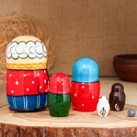 Матрёшка &laquo;Репка&raquo;, сюжетная, 6 кукольная, 16 см, микс