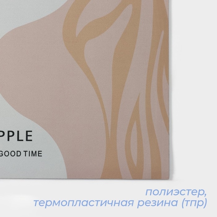 Коврики для кухни SAVANNA &laquo;Роузи&raquo;, 2 шт: 40&times;120 см, 40&times;60 см