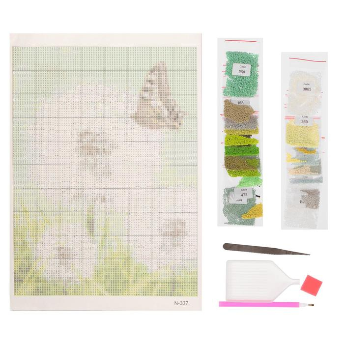 Алмазная мозаика &laquo;Одуванчик&raquo;, 27 цветов