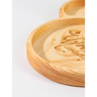 Менажница авторская Adelica &laquo;Чудеса случаются&raquo;, 19&times;21&times;2,2 см, цельный массив кедра