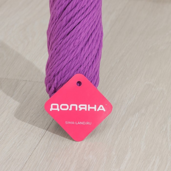 Швабра с отжимом Доляна, насадка из микрофибры &laquo;Плетенка&raquo; 80 гр, стальная ручка 119 см