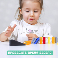 Настольная развивающая игра на равновесие &laquo;Принцип домино&raquo;. 2-4 игрока, 3+