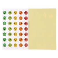 Наклейки детские в стикербуке &laquo;Оценки&raquo;, 8 листов, 12 х 18 см