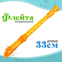 Игрушка музыкальная &laquo;Флейта&raquo;, МИКС